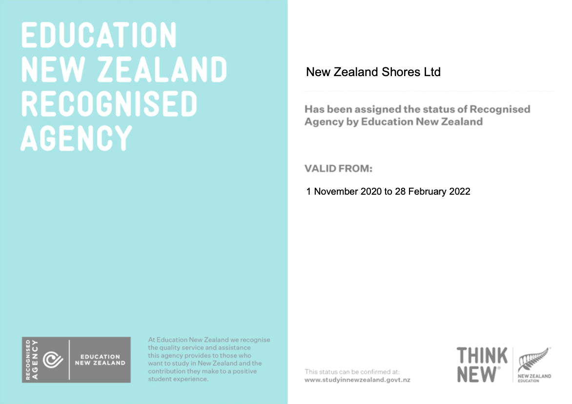 ENZ recognised agency