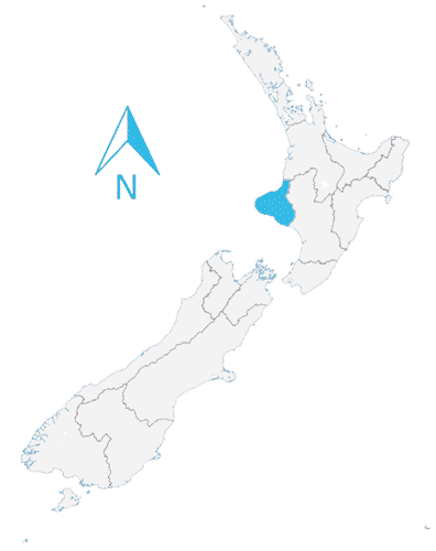 new zealand map taranaki